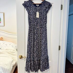 Universal Thread Goods Co. Navy Floral Dress | Small | NWT